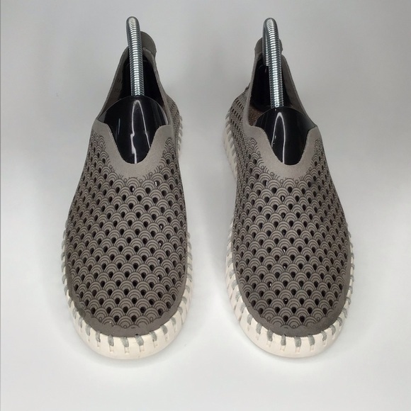 ILSE JACOBSEN Tulip 139 Falcon Sneaker in Gray. - Picture 2 of 10